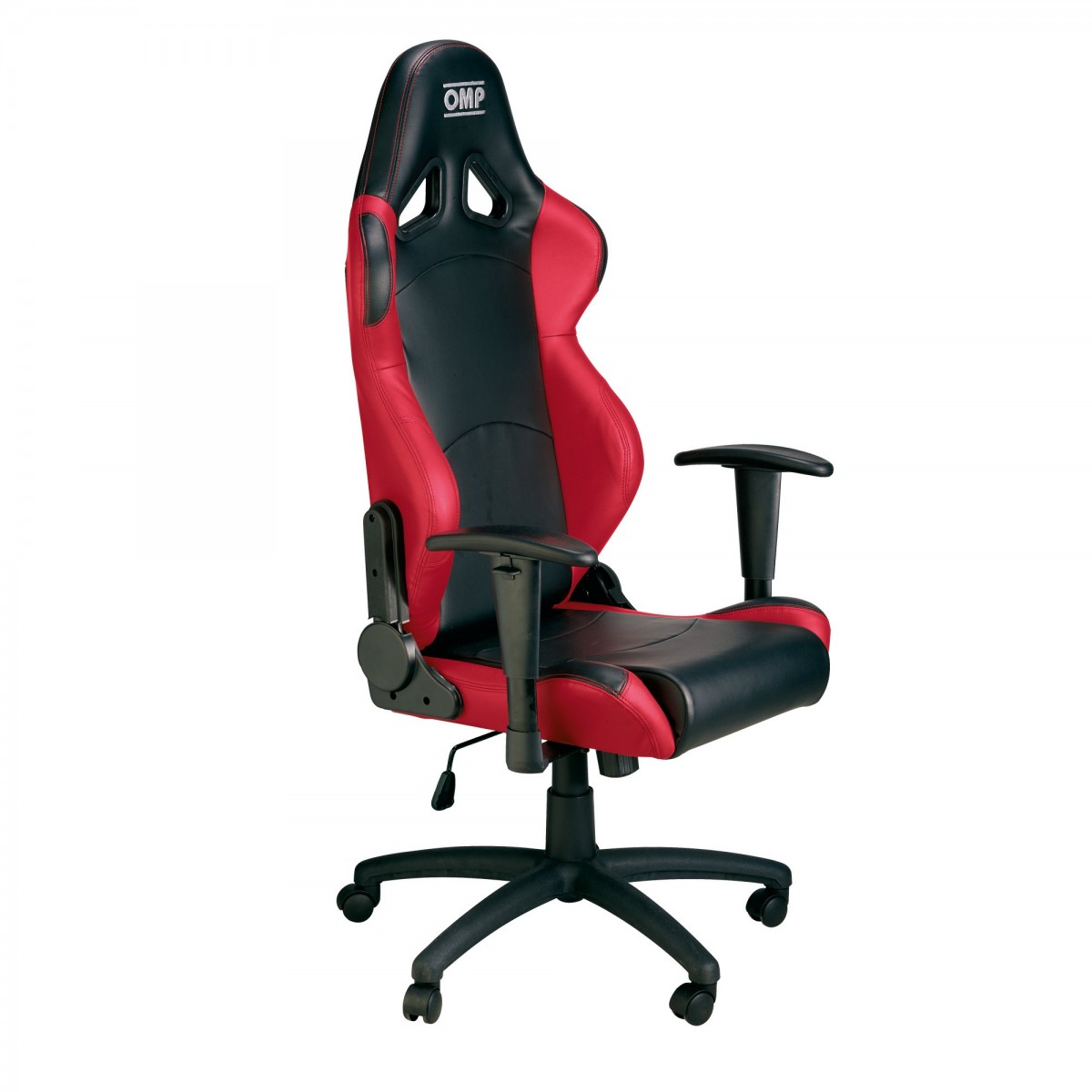 OMP CHAIR BLACK RED